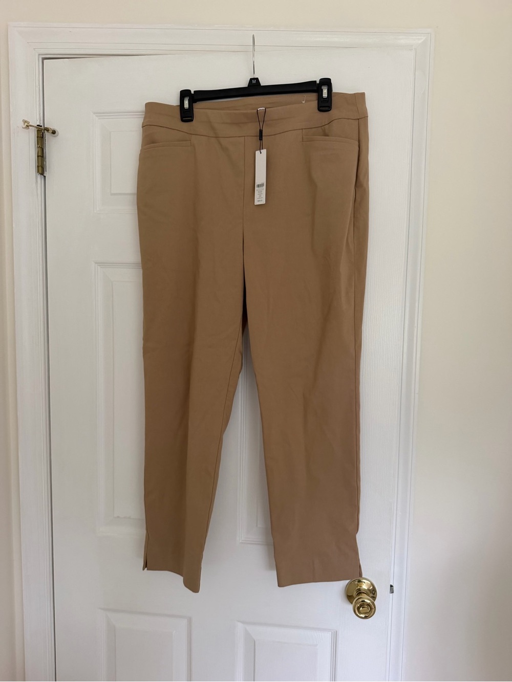Chicos basic slim split ankle so slimming 360 Brigitte NWT 2R 12